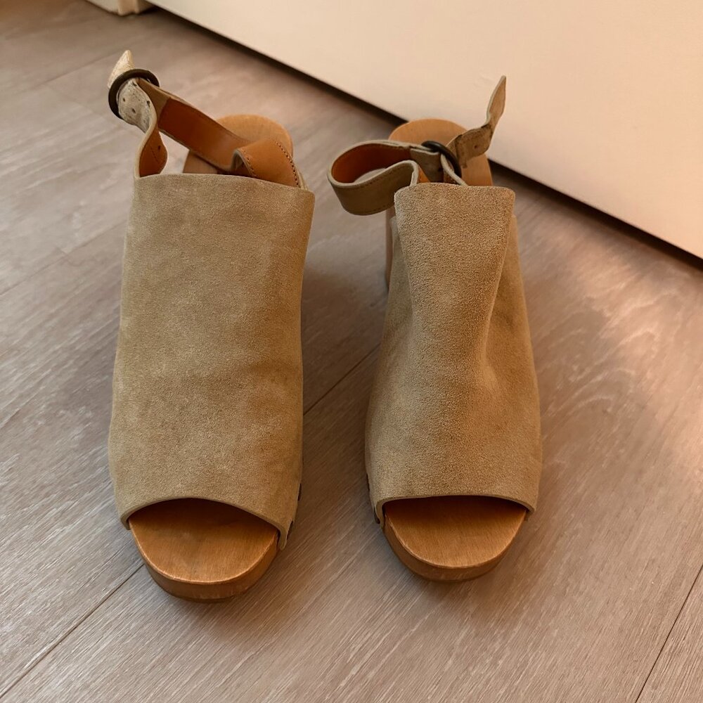 SEZANE Dakota High Clogs, Size US 7 (FR 38) - Picture 4 of 9